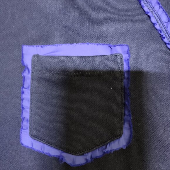 ACNE STUDIOS Reverse Inside-Out Black T-Shirt/Sweater Mens Medium M - Picture 2 of 4